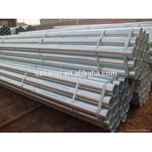 ASTM A252 tubo de acero galvanizado / tubería de gi